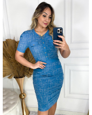 Vestido Tubinho Midi em Viscolycra Premiun | Moda Evangelica
